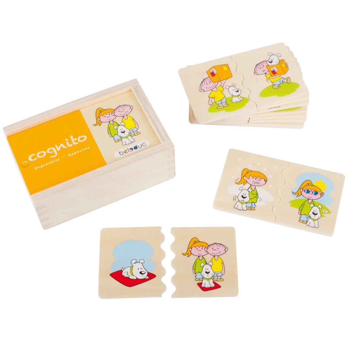 Beleduc Cognito Matching Puzzles - Opposites