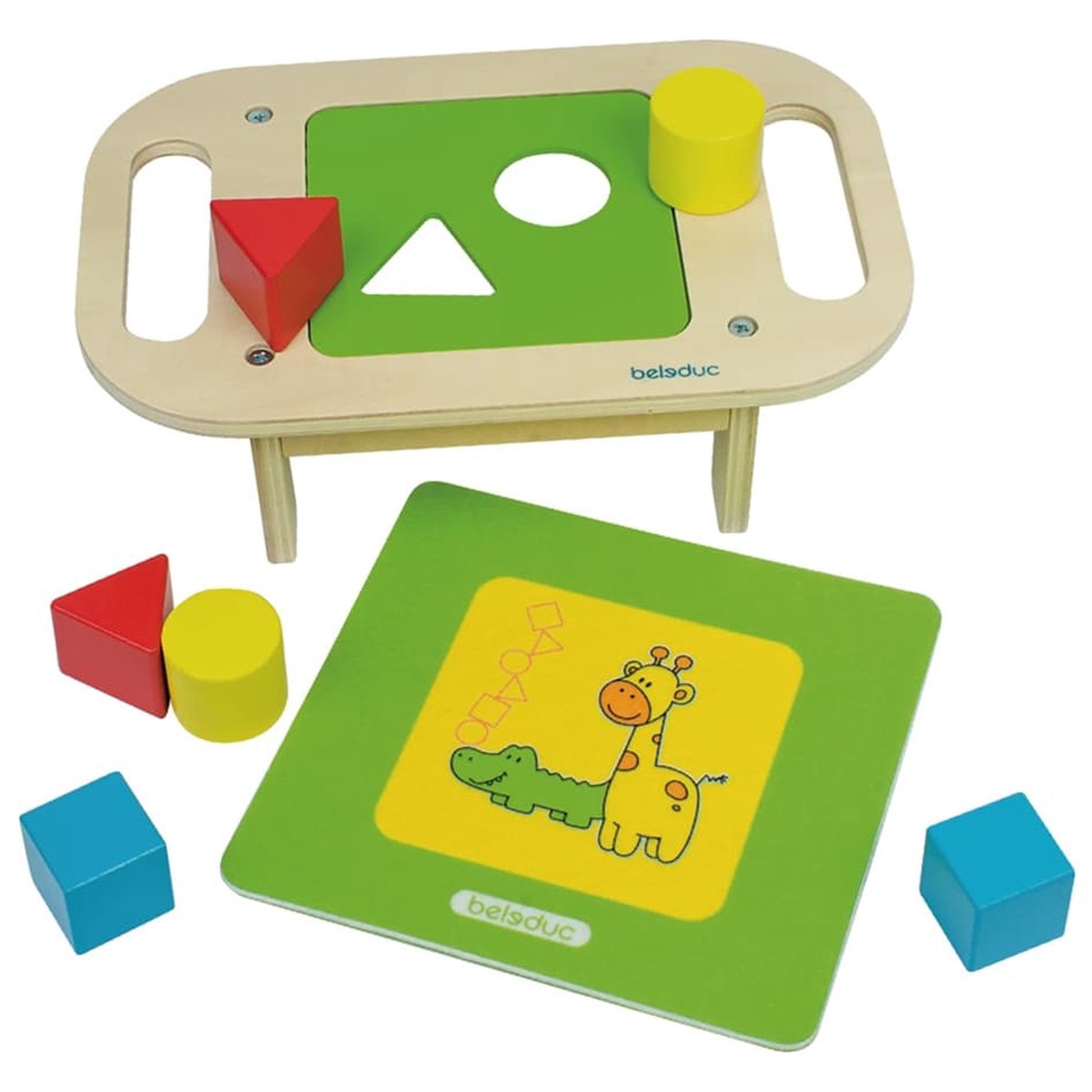 Beleduc Shapy Sorter - Shape Sorter Table