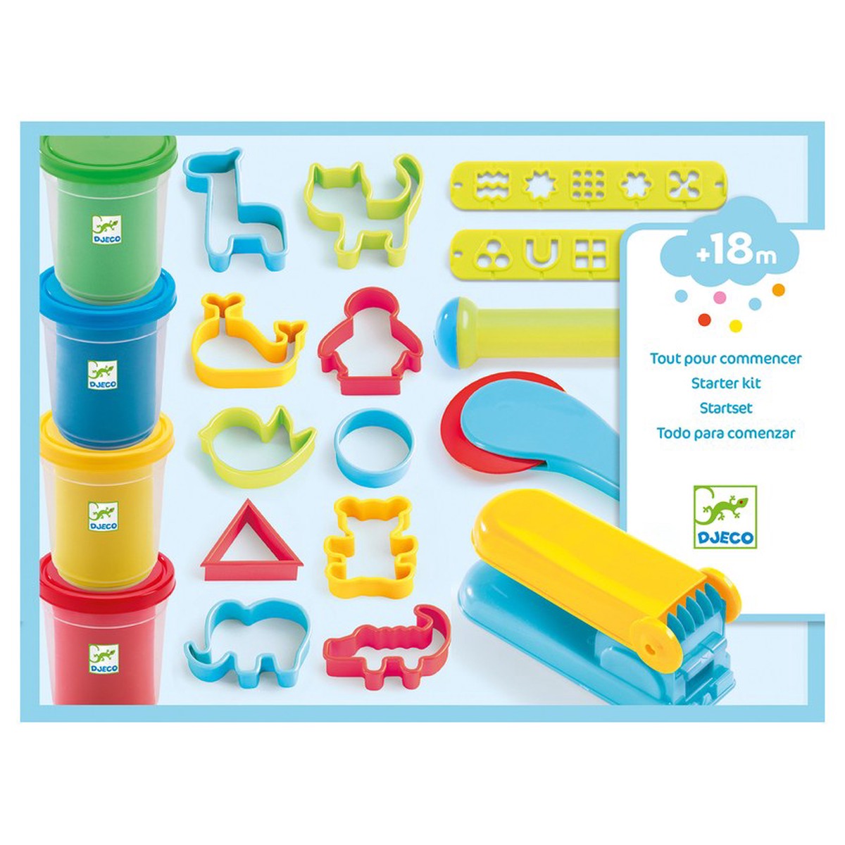 Djeco Introduction to Dough Set