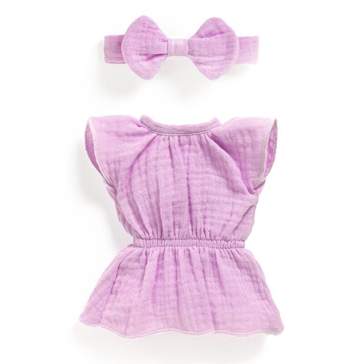 Djeco Lovely Doll Outfit Violette Dress & Ribbon