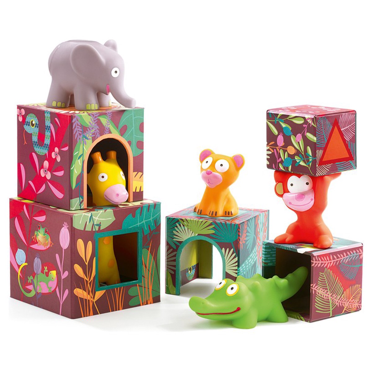 Djeco Maxi Topanijungle Blocks