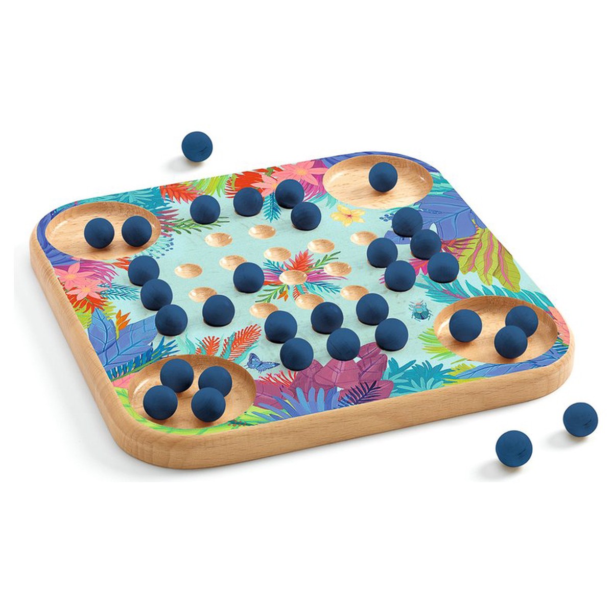 Djeco Solitaire Wooden Game