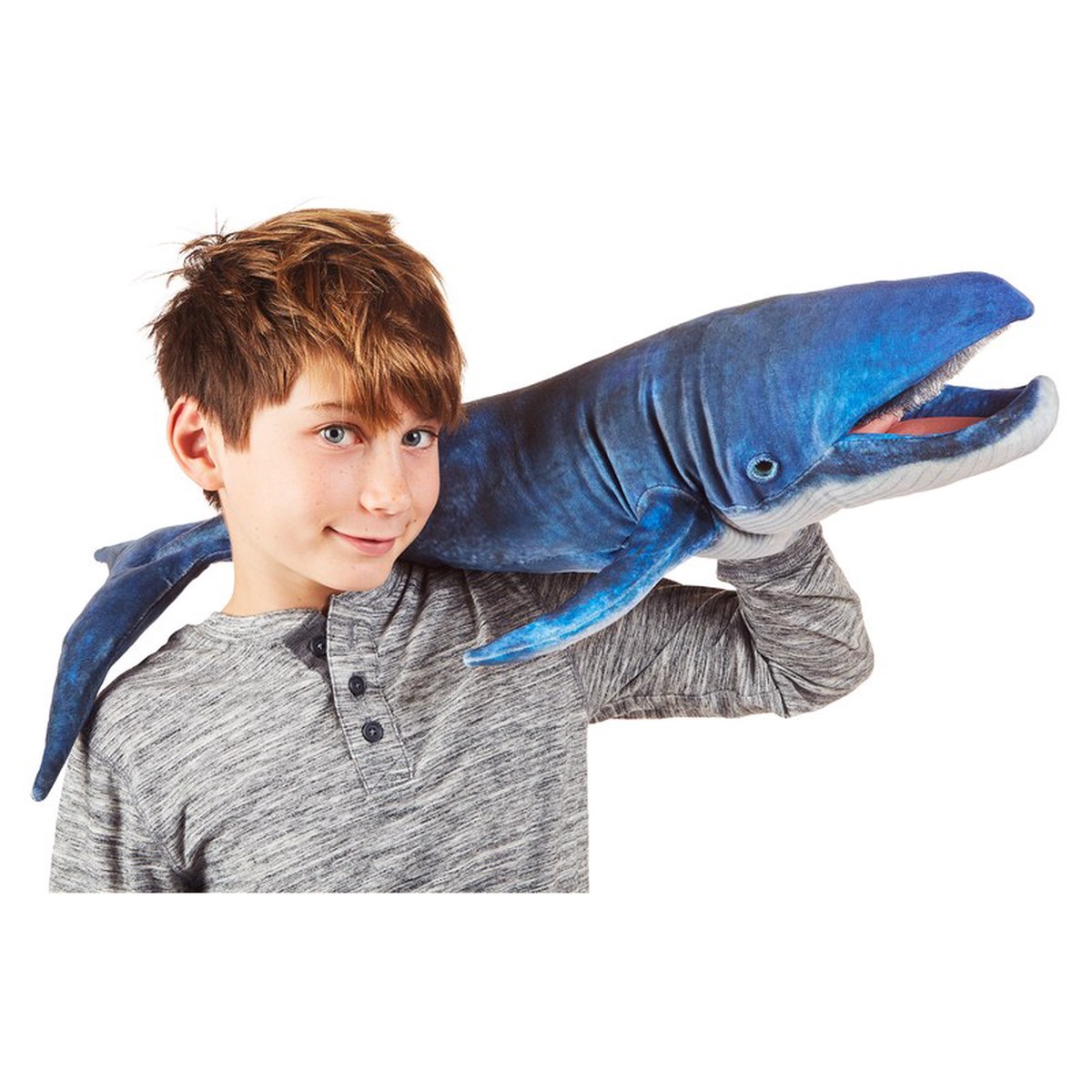 Folkmanis Blue Whale Puppet