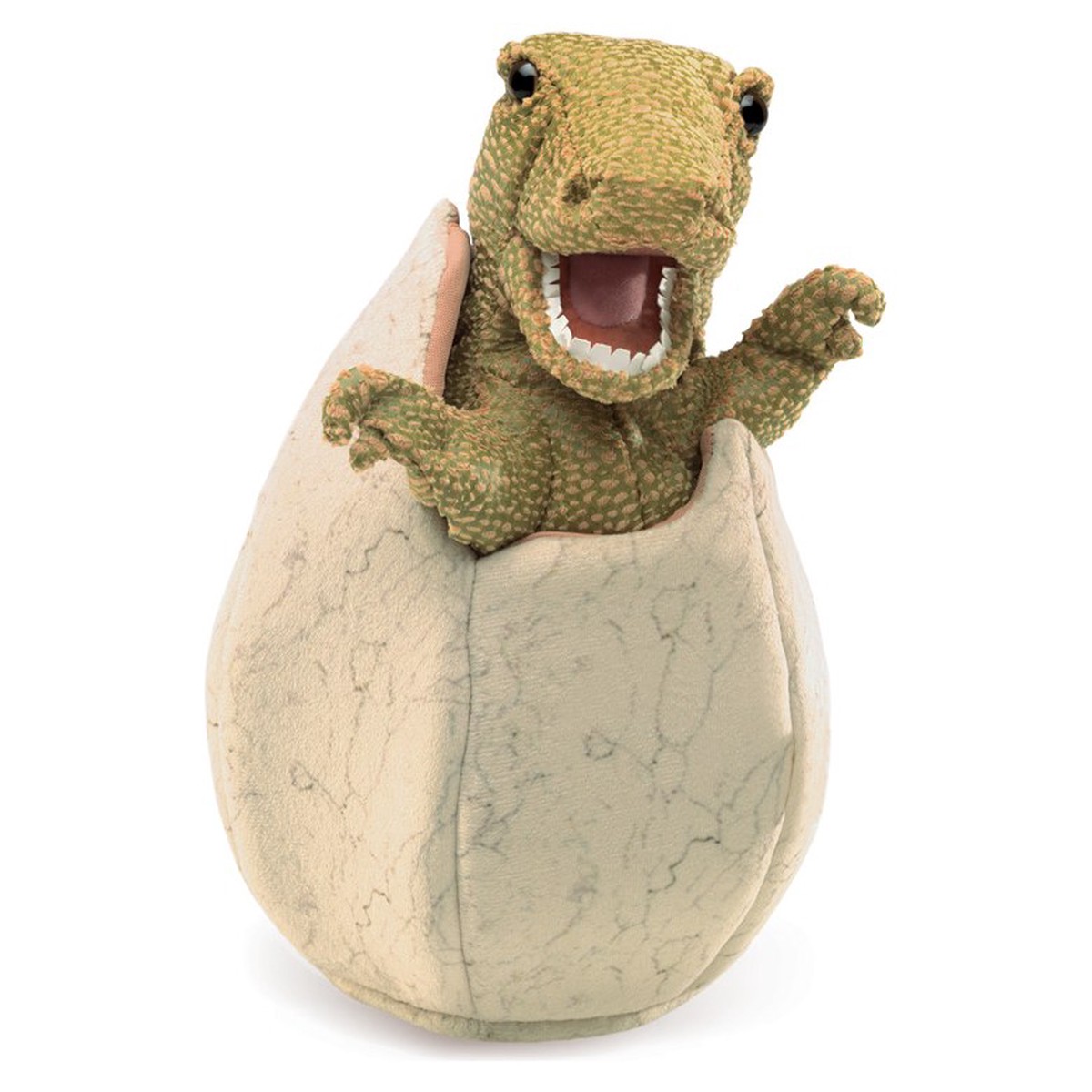 Folkmanis Hatching Dinosaur Egg Puppet