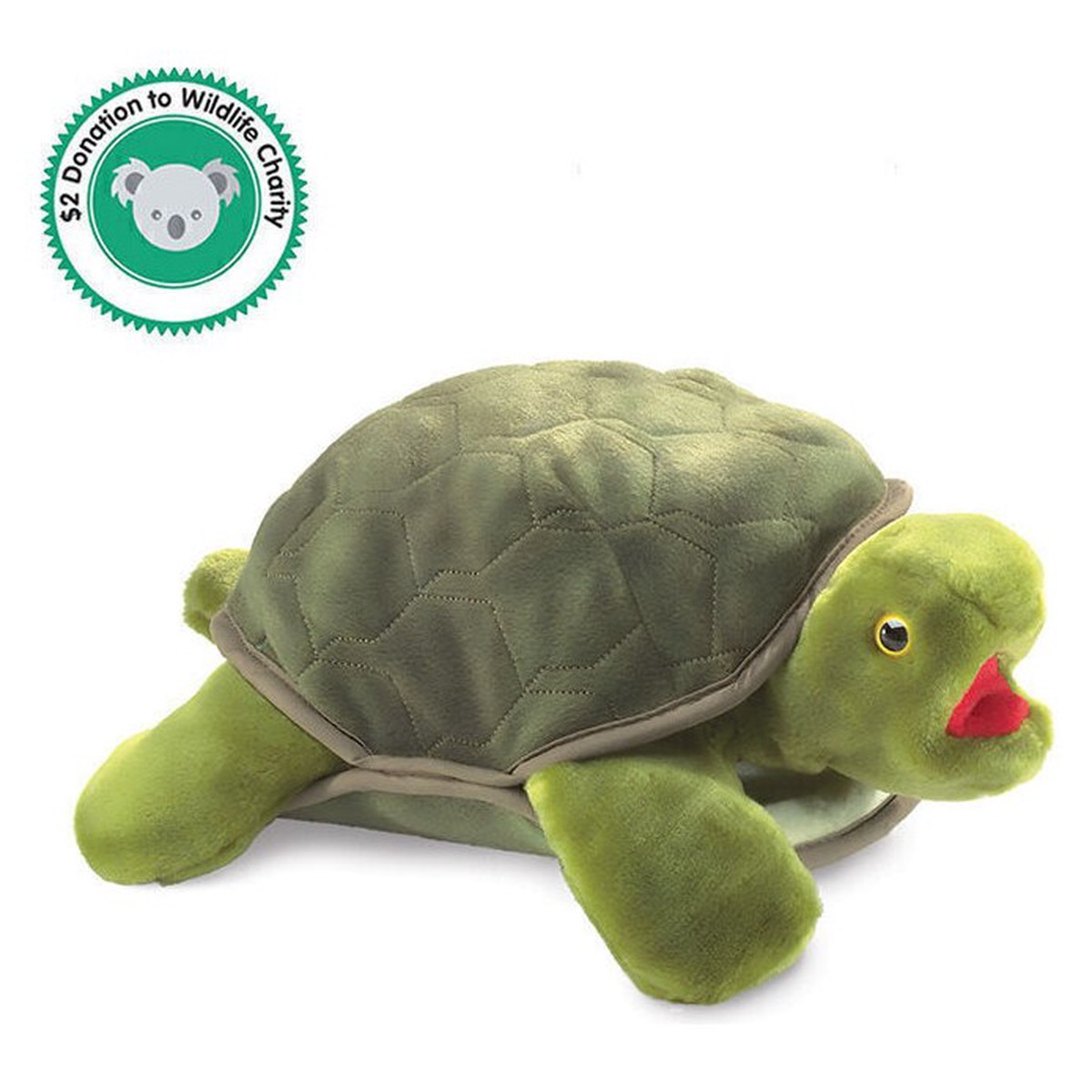 Folkmanis Large Turtle Puppet