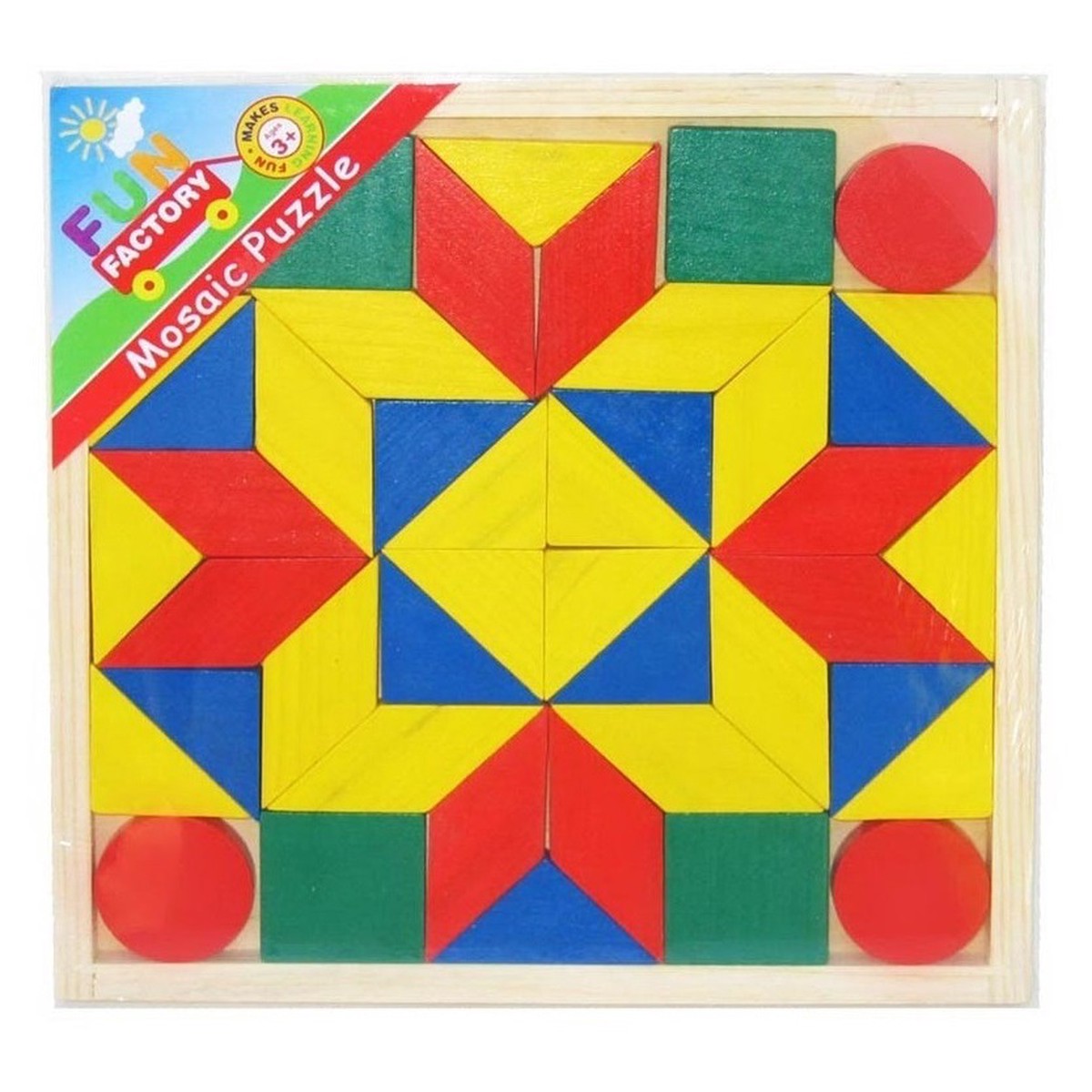 Fun Factory Wooden Mosaic Puzzle