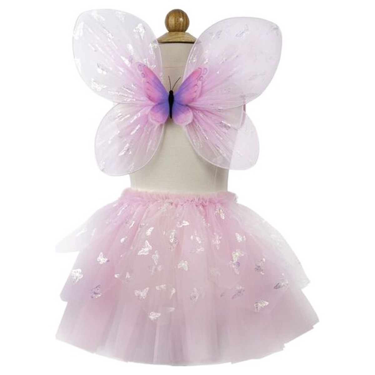 Great Pretenders Pink Flutter Butterfly Skirt & Wings