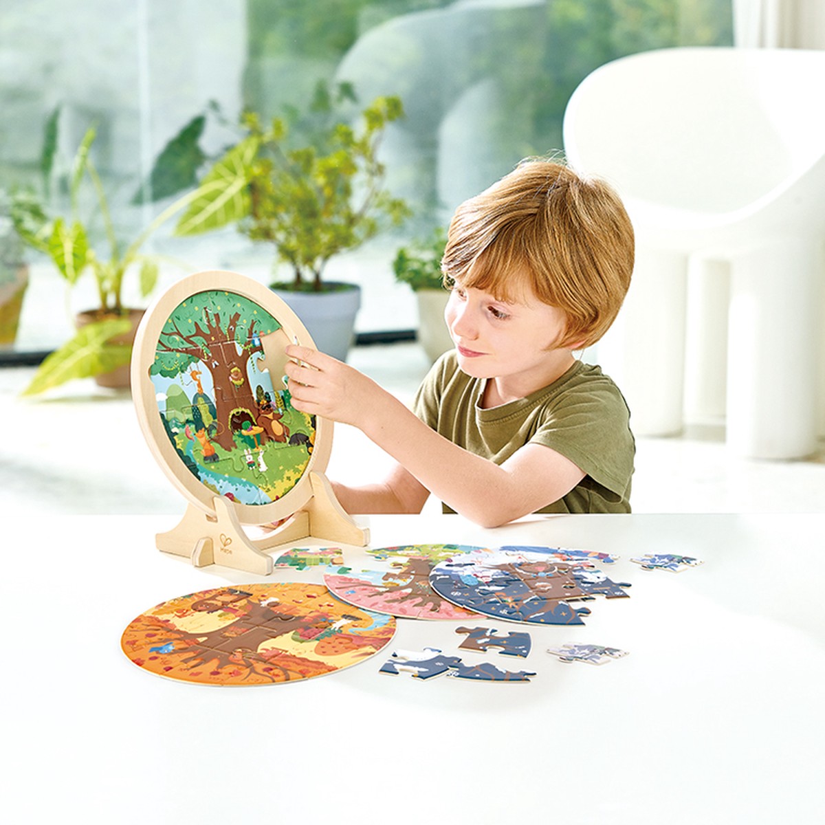 Hape 4 Seasons Layer Puzzle
