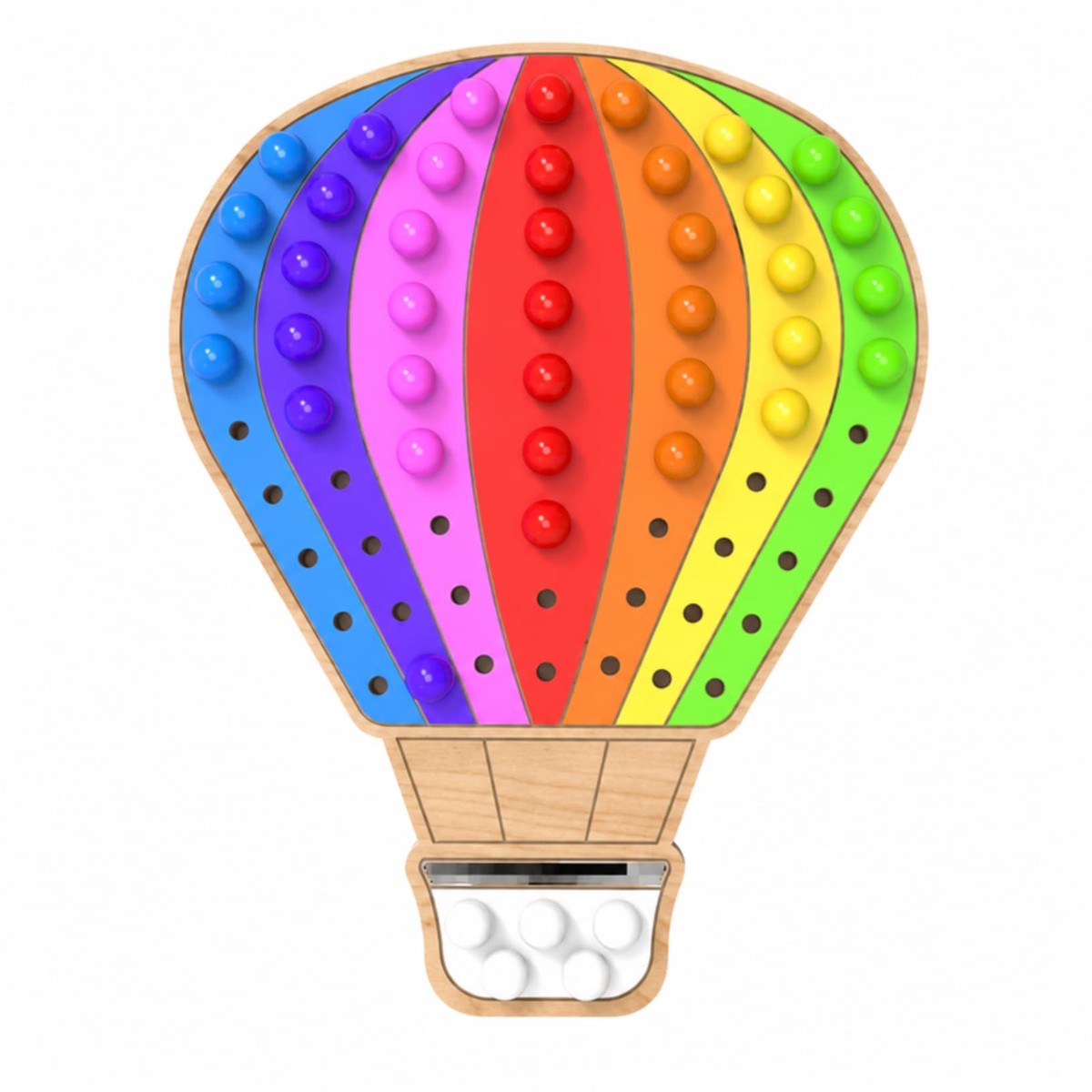 Little Pegz Hot Air Balloon Classic Pegboard