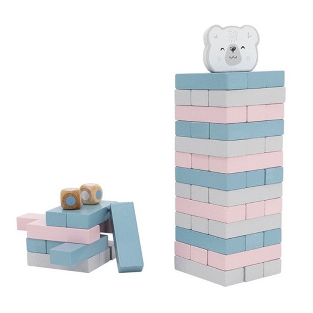 PolarB Block Tower Stacking Game