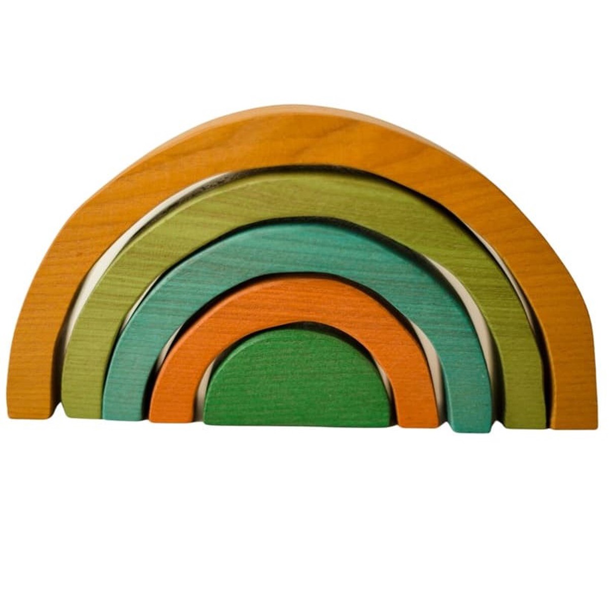 Qtoys Small Rainbow Block Set 5 pcs