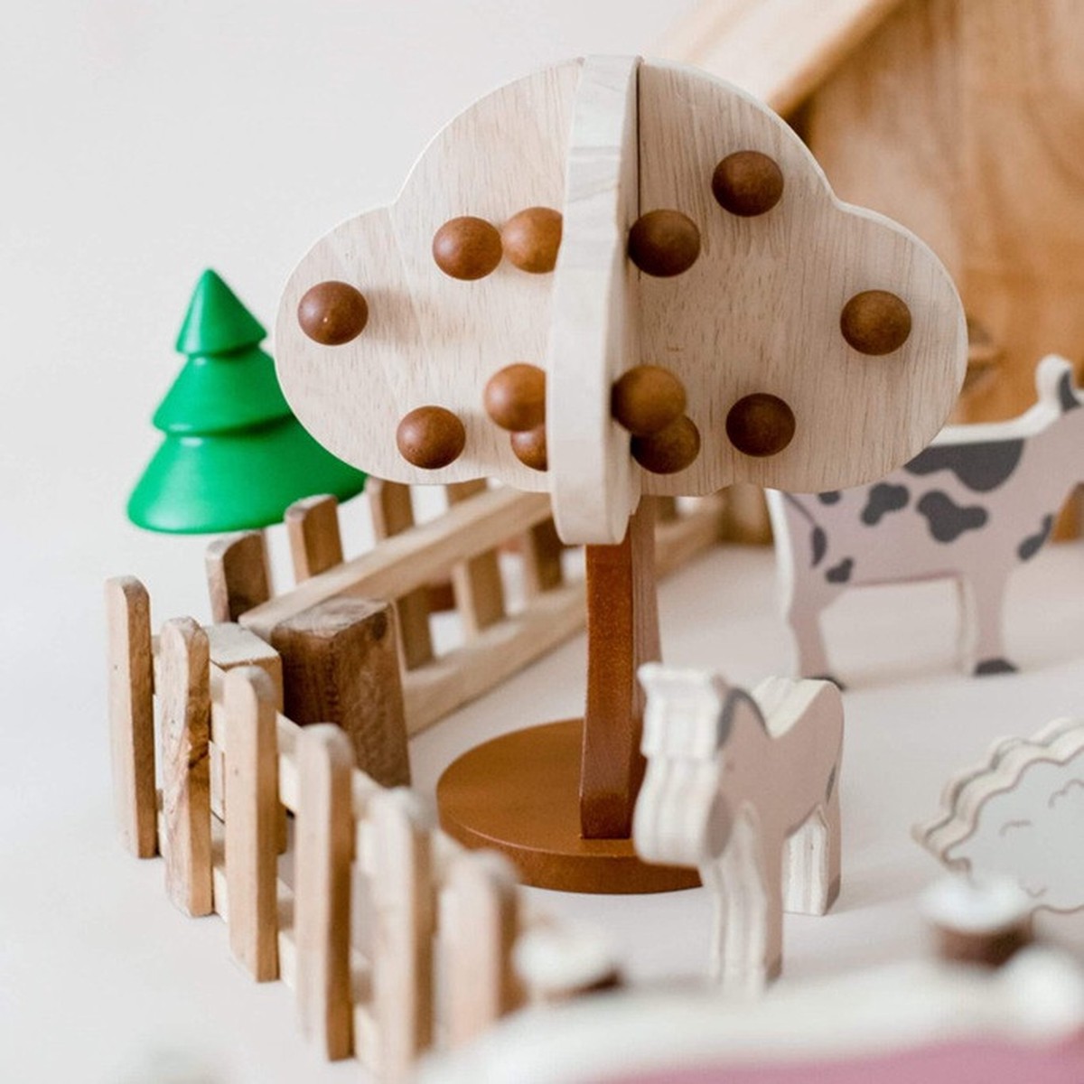 Qtoys Wooden Fruit Trees
