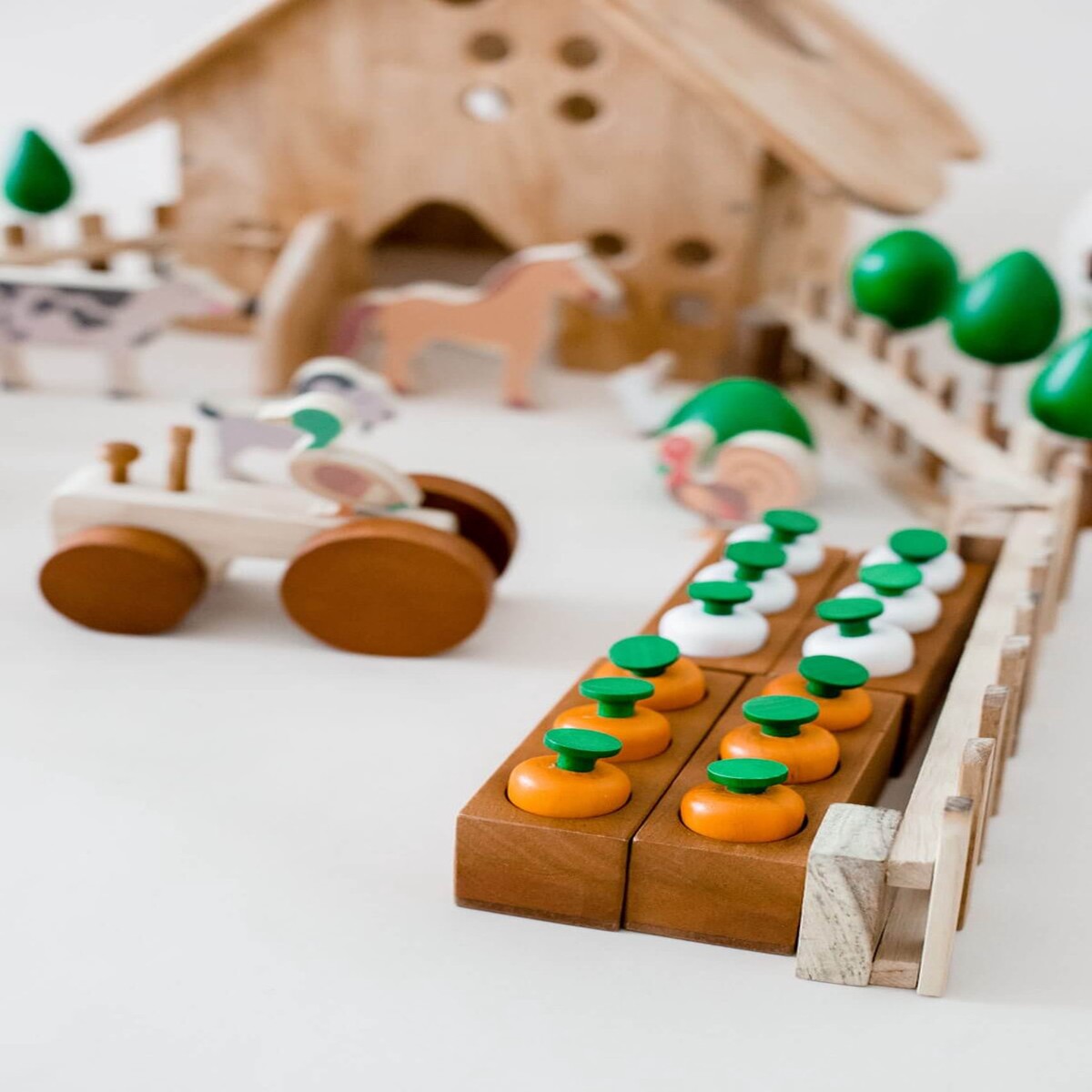 Qtoys Wooden Vegetable Patch