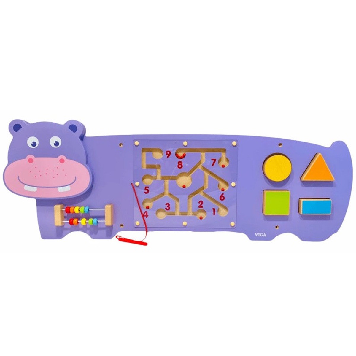 Viga Wall Game - Hippo