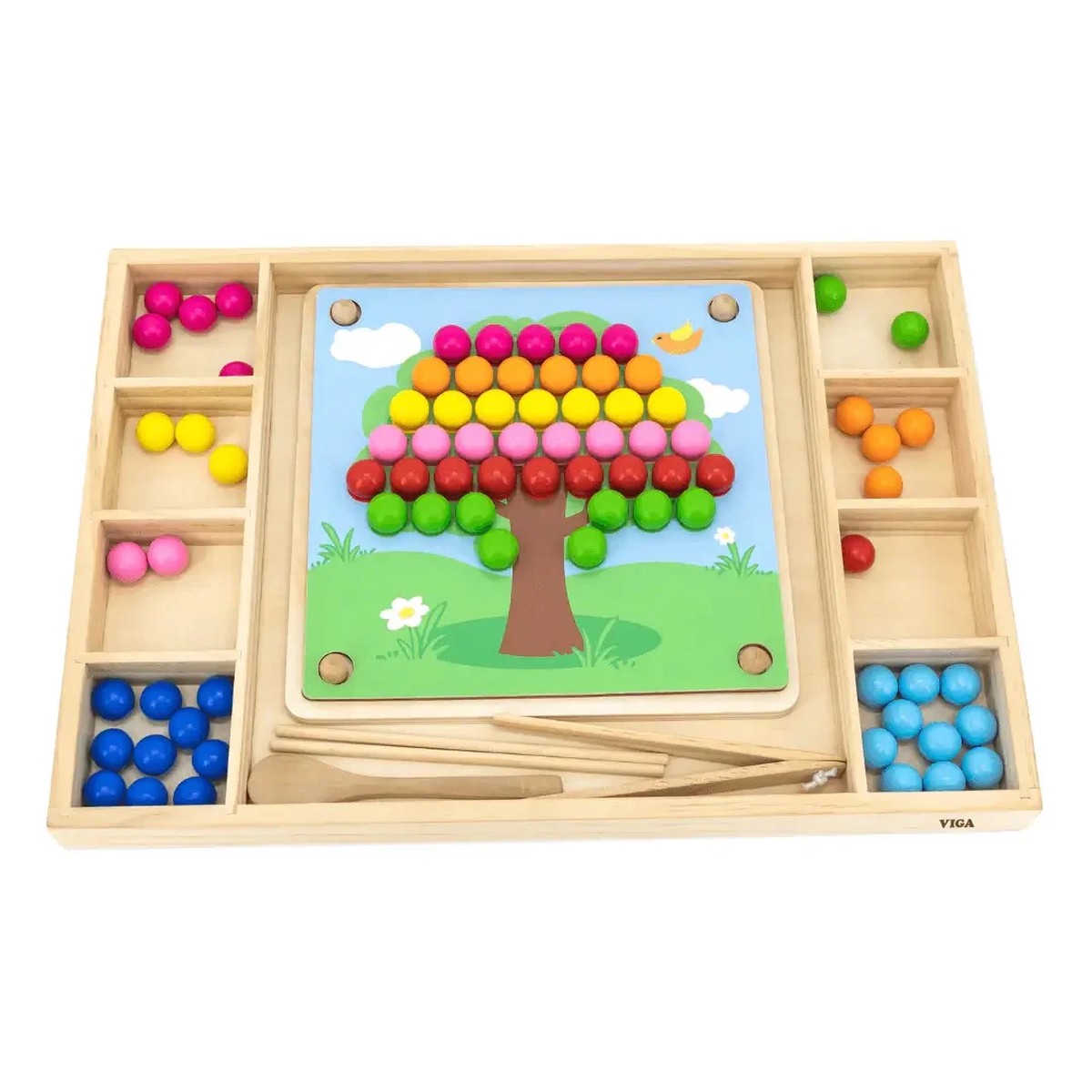 Viga Wooden Catch & Match