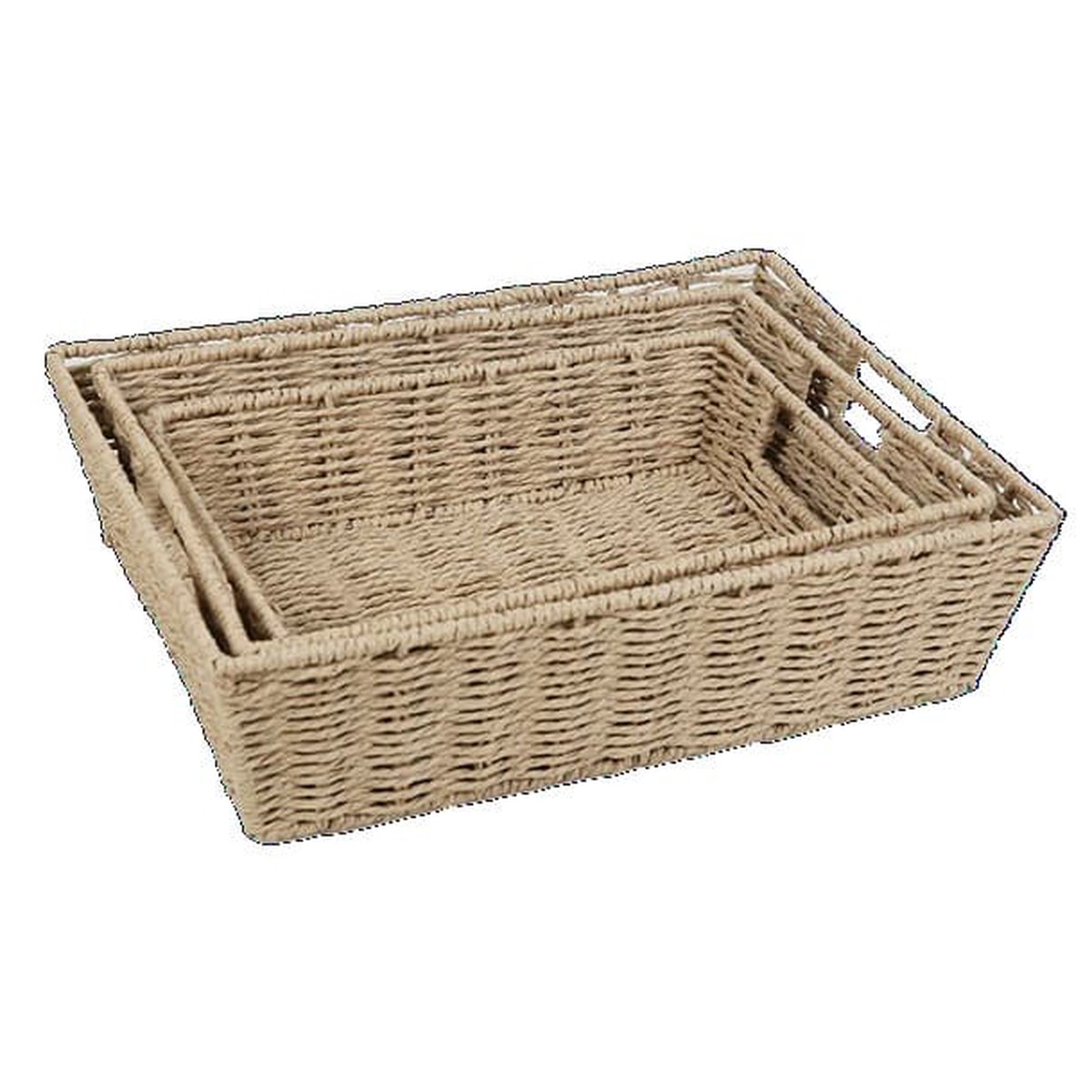 Vivaio Rectangular Storage Baskets Large – Set of 3