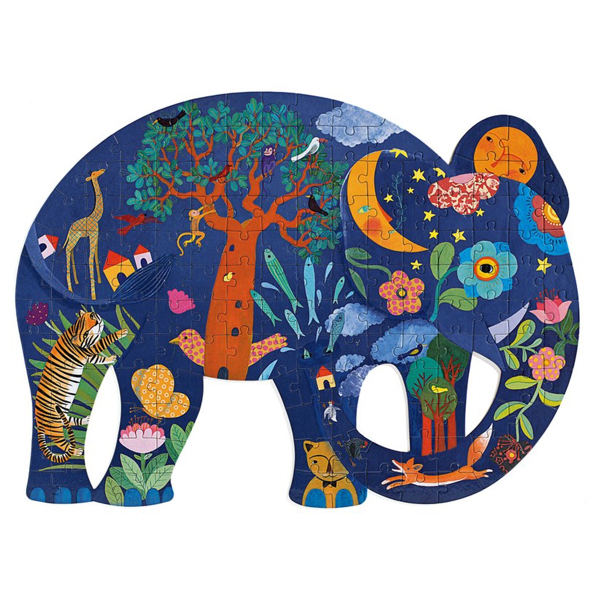 Djeco PuzzArt Elephant 150 pcs Puzzle