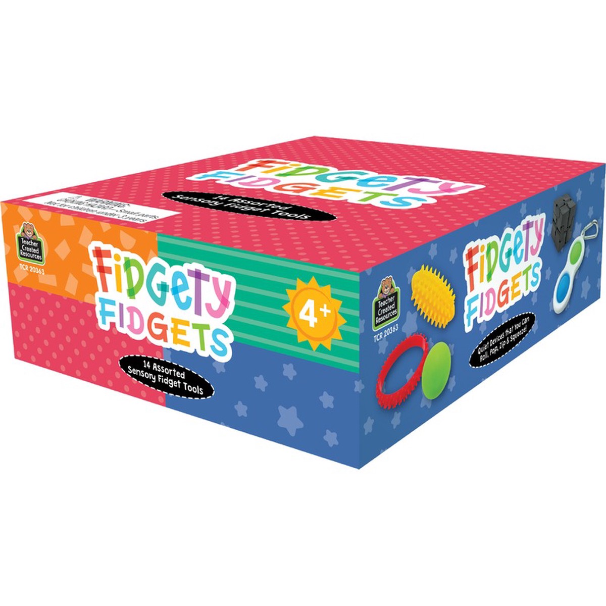Fidget Box with 14 Sensory Fidget Tools