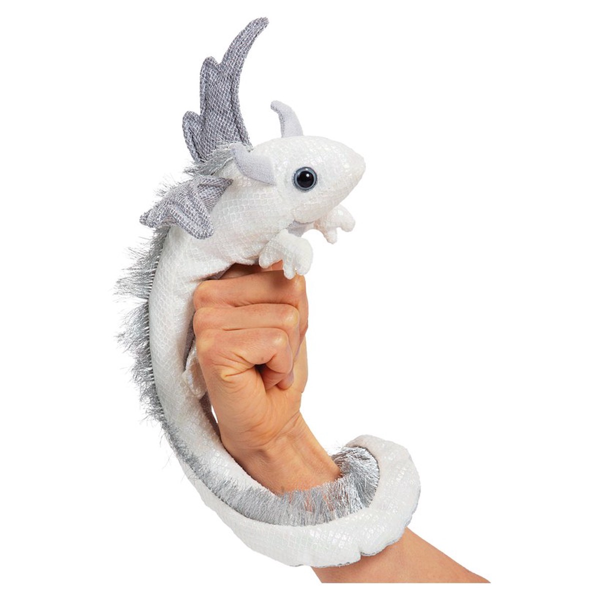 Folkmanis Pearl Wrist Dragon Puppet