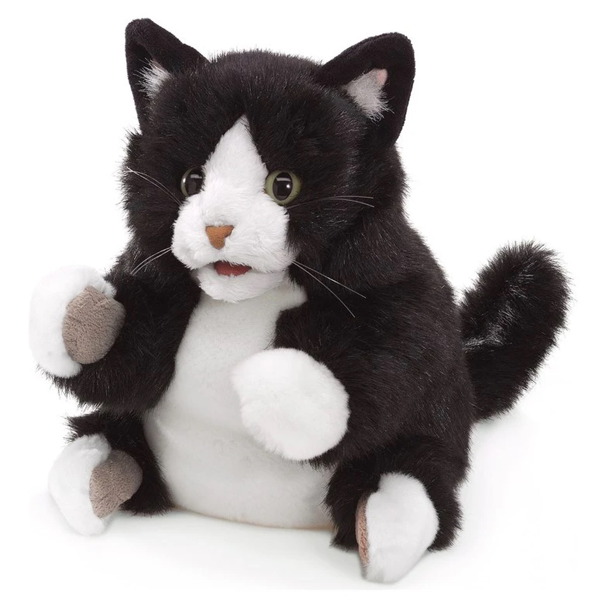 Folkmanis Tuxedo Kitten Puppet
