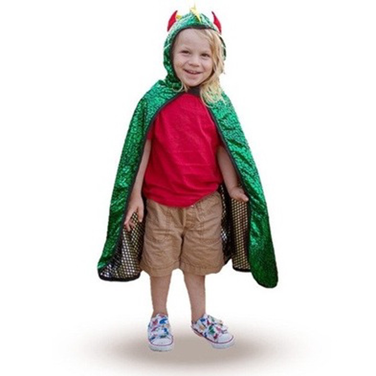 Great Pretenders Kids Reversible Dragon Knight Cape