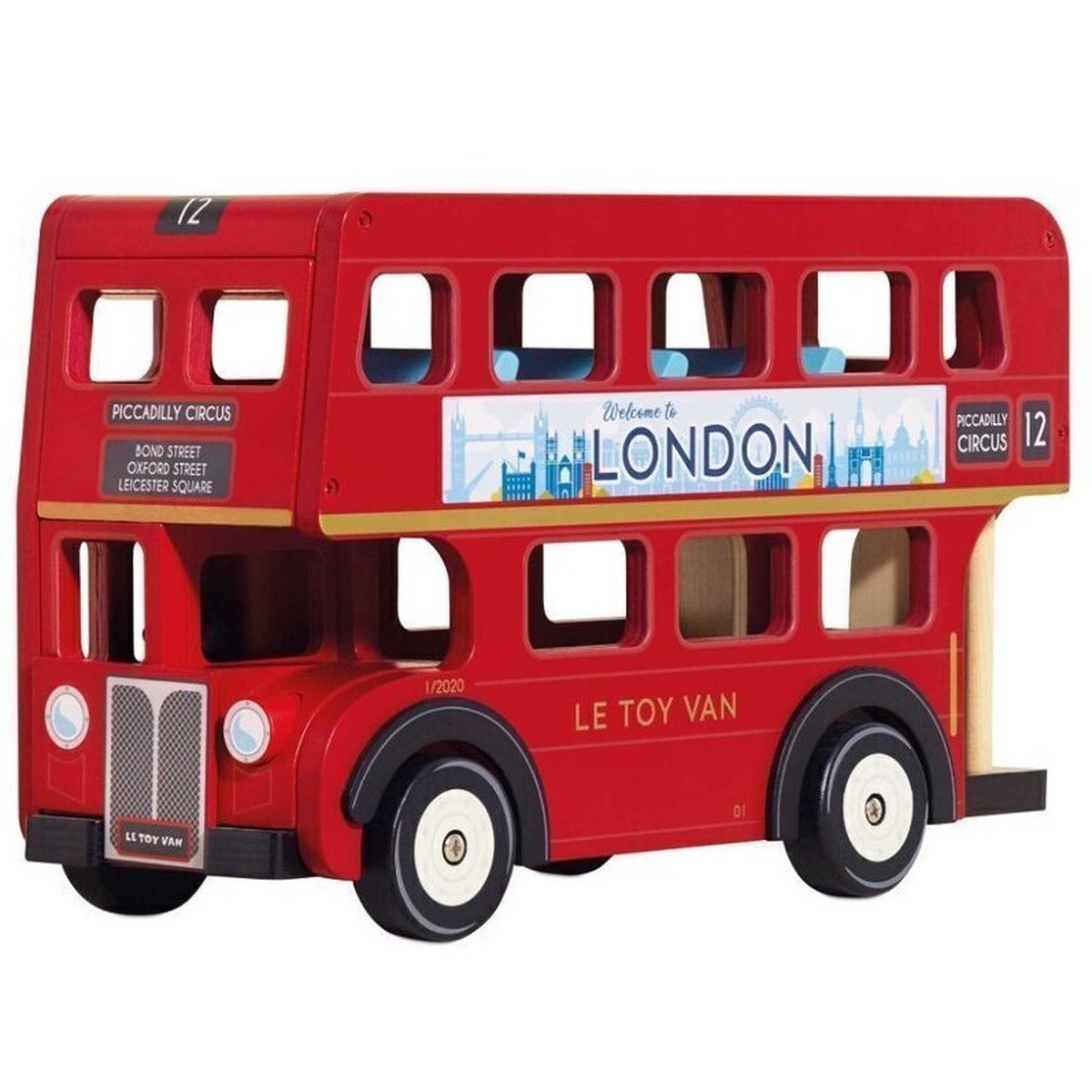 Le Toy Van London Wooden Bus