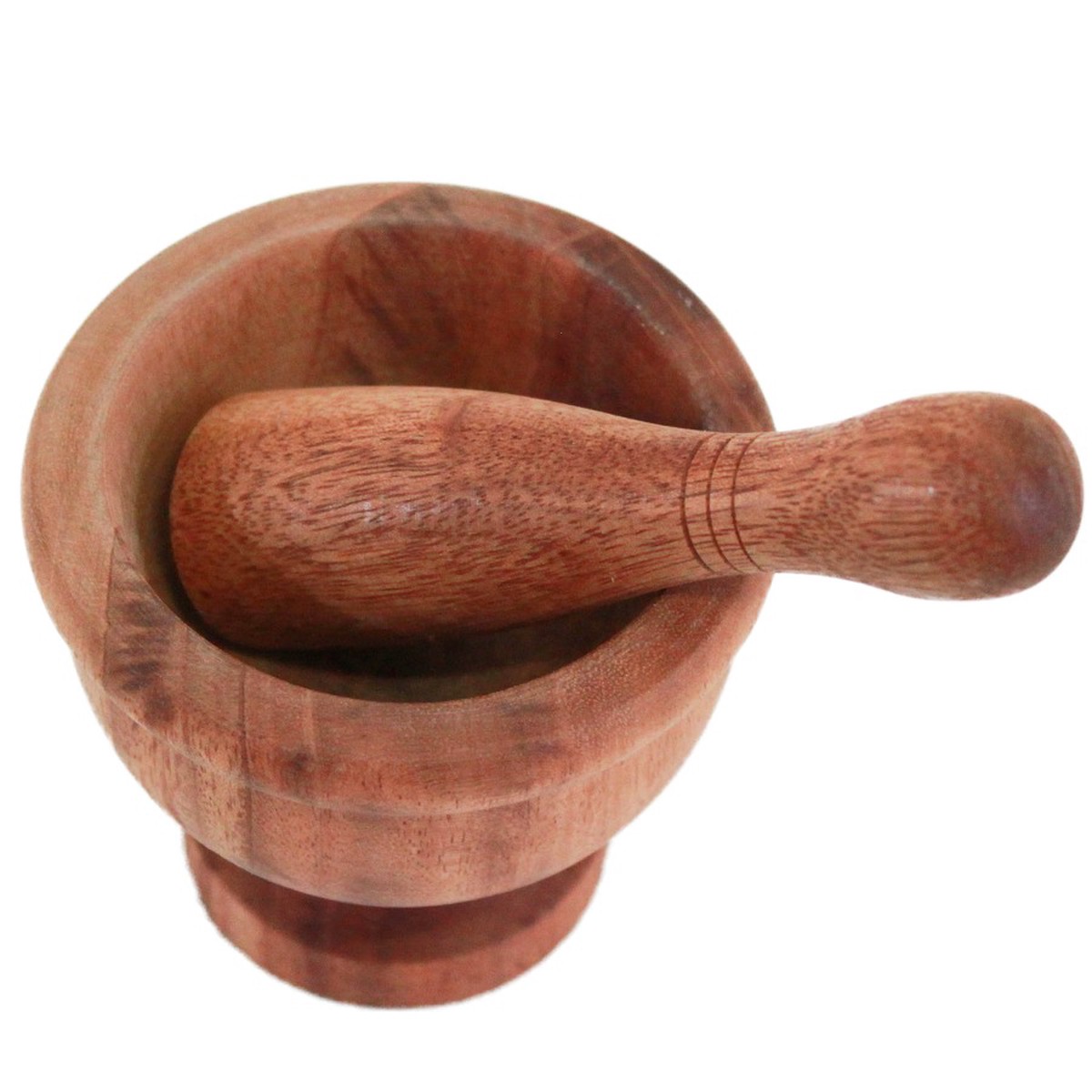 Qtoys Wooden Pestle and Mortar