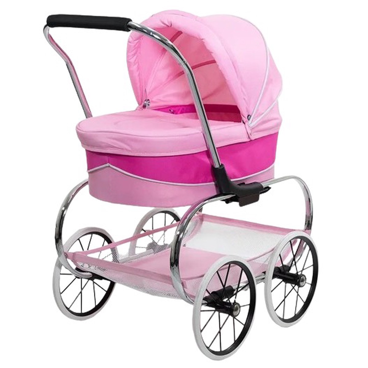 Valco Princess Doll Pram - Hot Pink