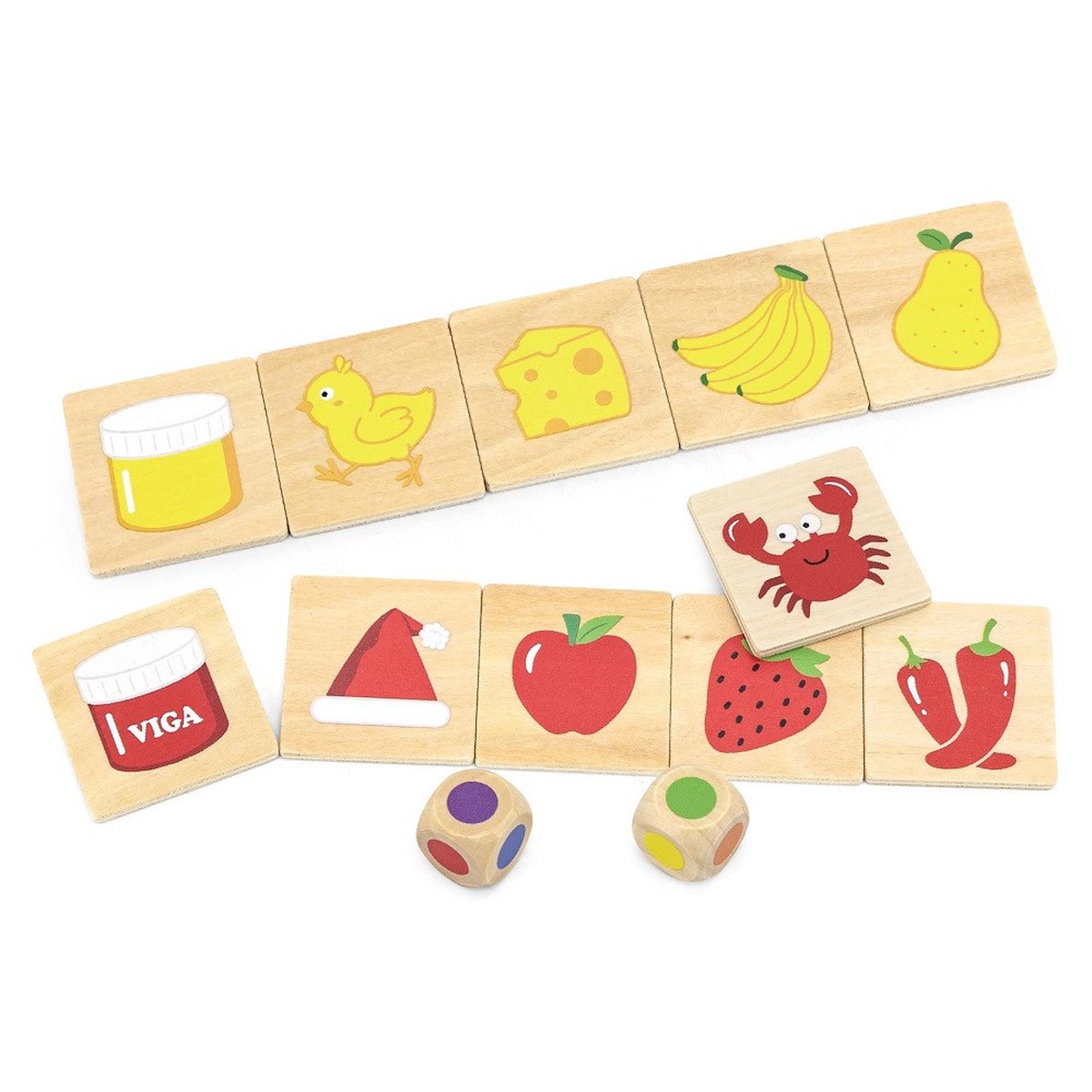 Viga Learning Colours Puzzle Set