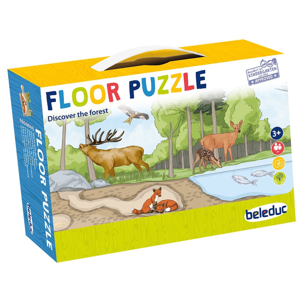 Beleduc Discover the Forest Floor Puzzle