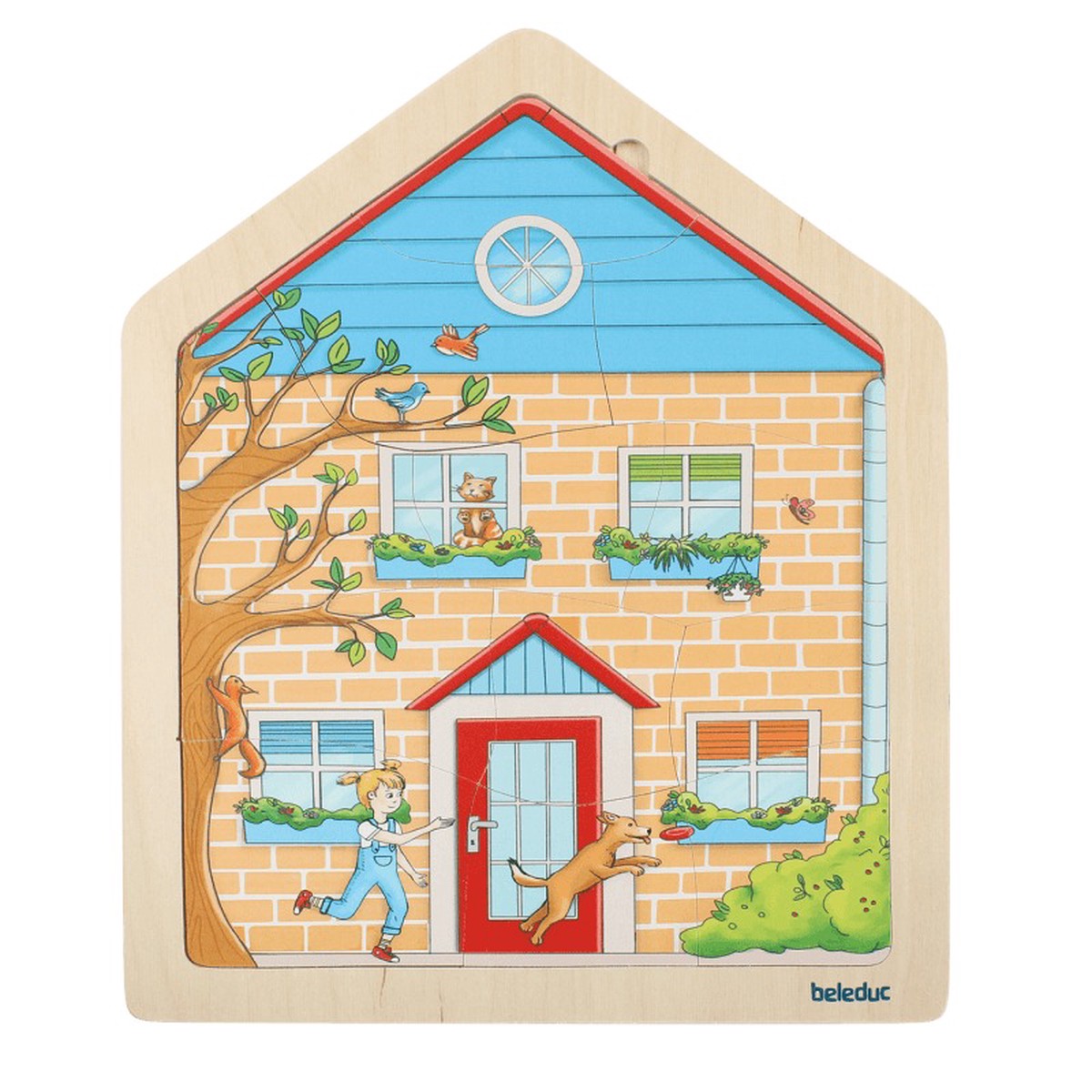 Beleduc Layer Puzzle - Home