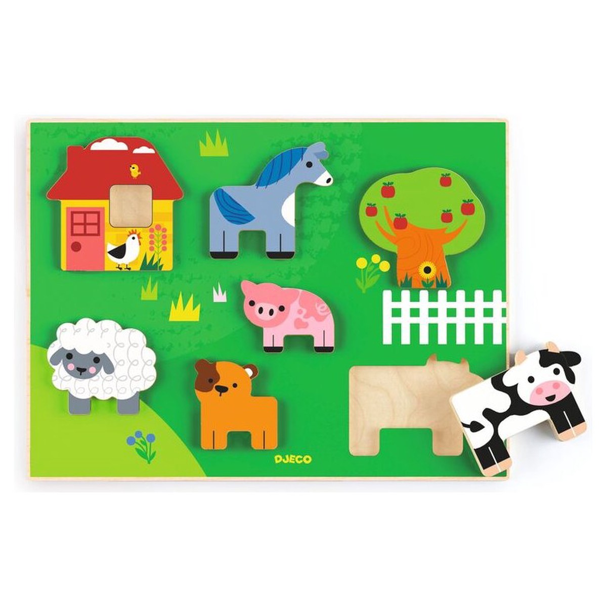 Djeco Farm Story Wooden Puzzle