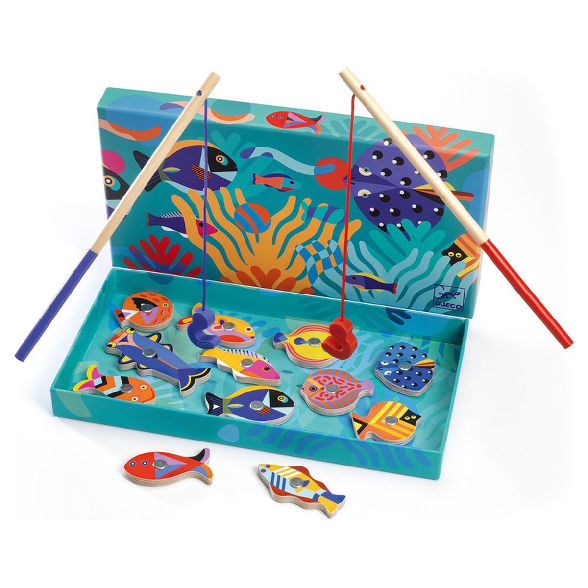 Djeco Magnetic Graphic Fishing