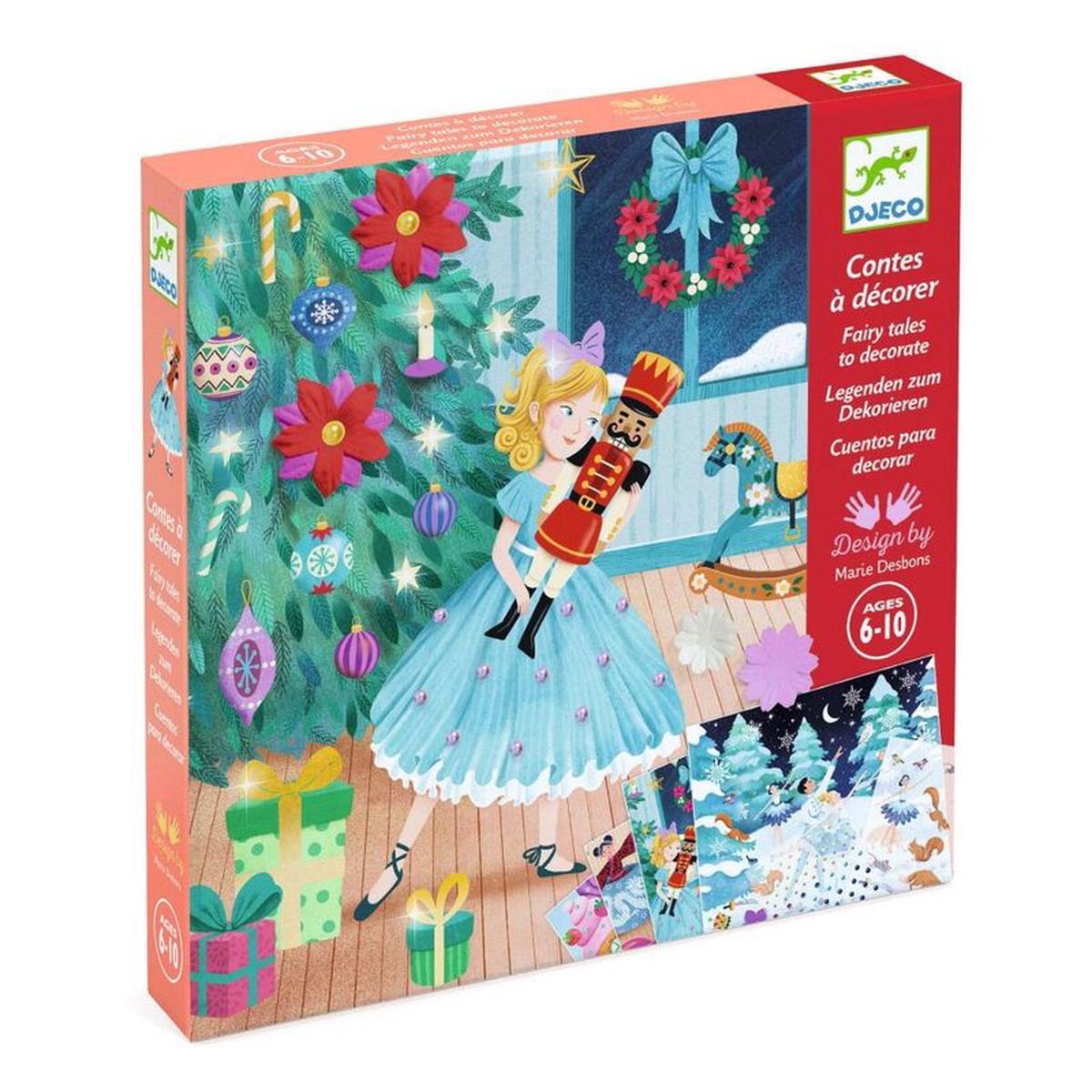 Djeco Nutcracker Fairytales to Decorate Decals