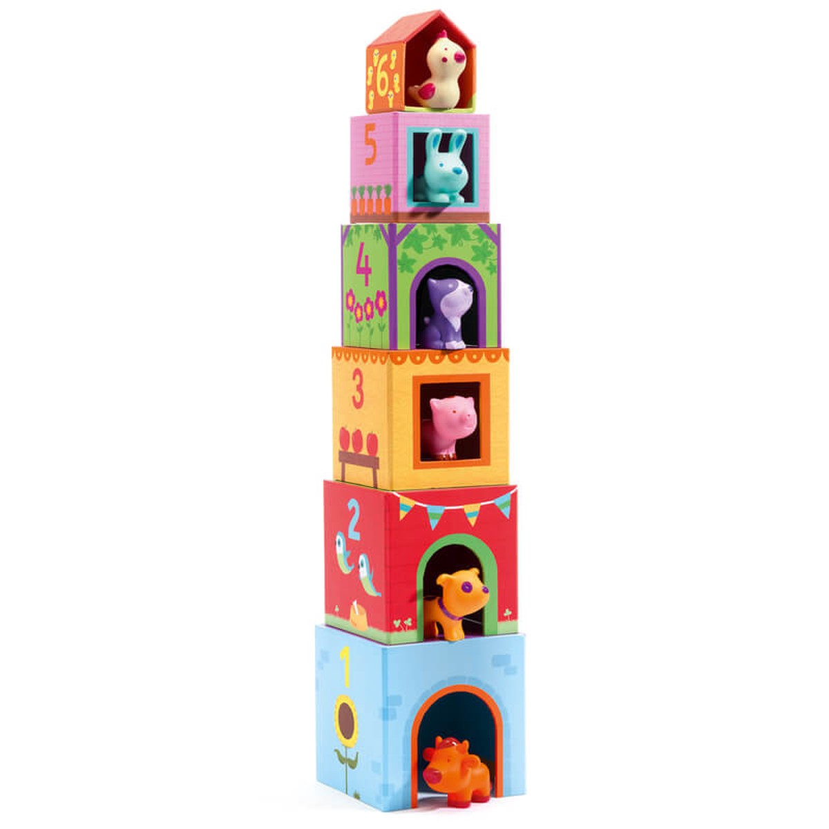 Djeco Topanifarm Blocks