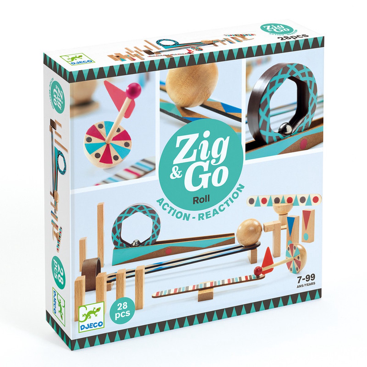 Djeco Zig & Go 28pc Set