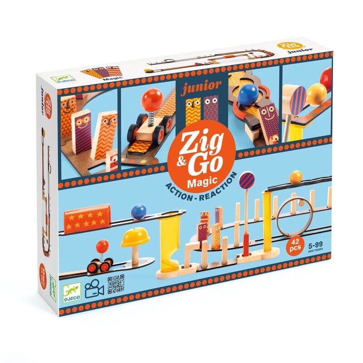 Djeco Zig & Go Junior 43pc Magic Set