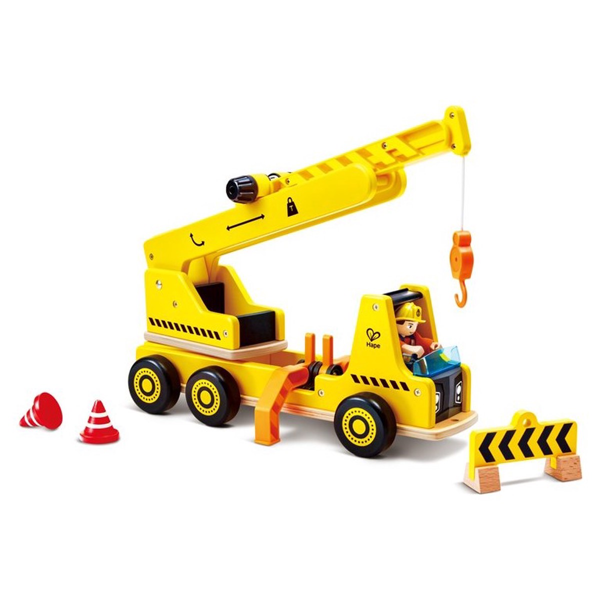 Hape Mobile Crane Construction Set