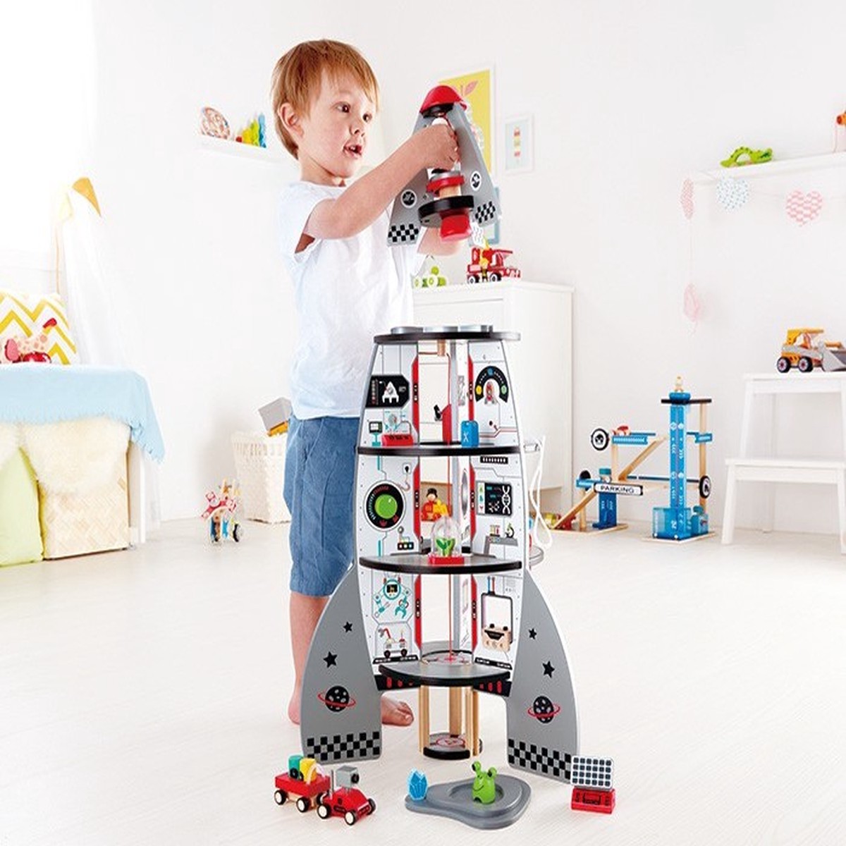 Hape Rocket Ship Toy