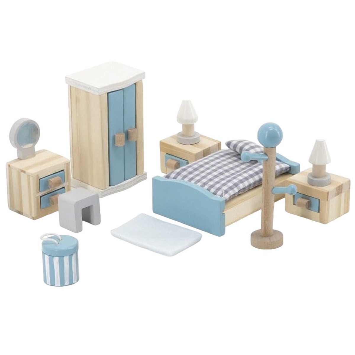 PolarB Dollhouse Furniture - Master Bedroom
