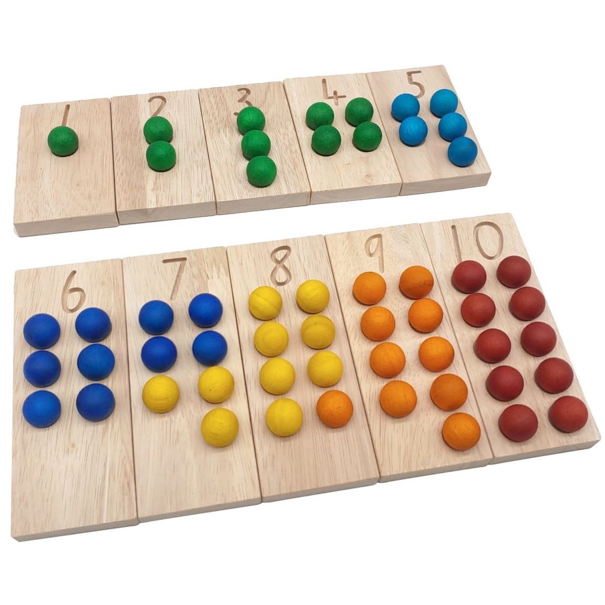 Qtoys Montessori Number and Counting Board