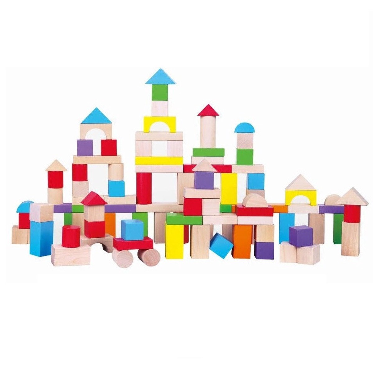 Viga Wooden Blocks -100pcs