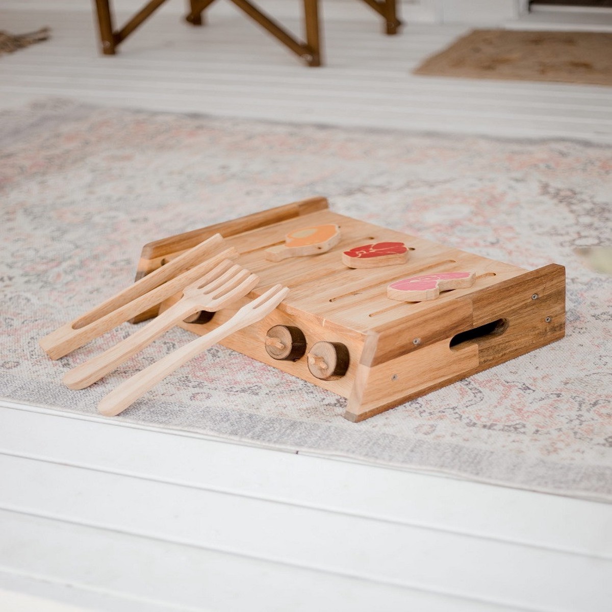 Wooden Barbecue BBQ