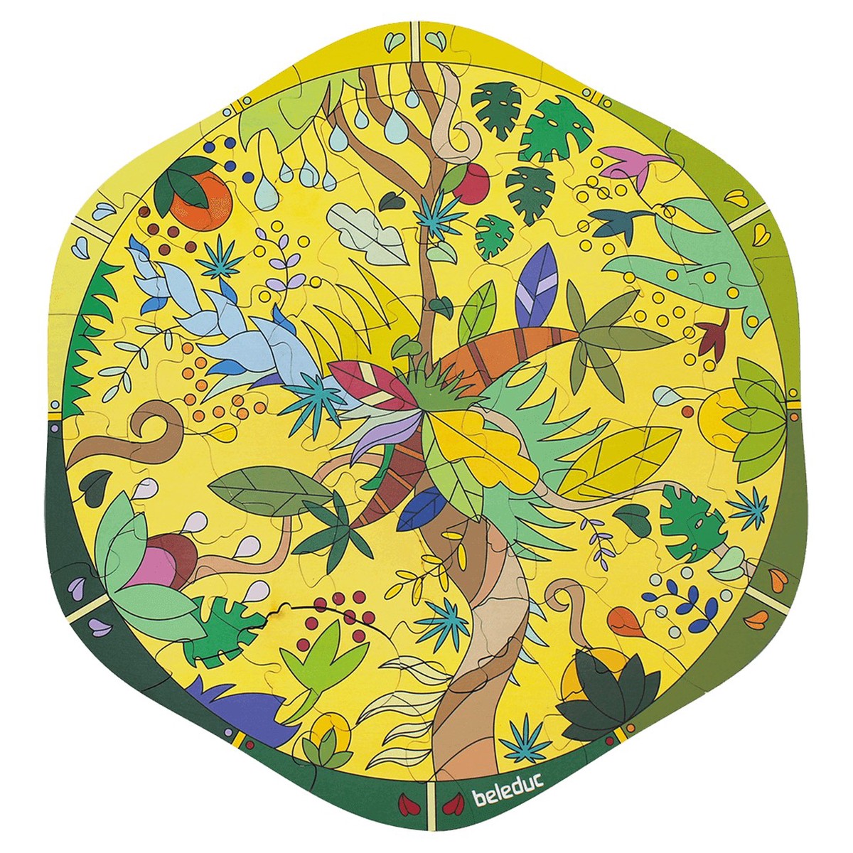 Beleduc Large Wild Animal Puzzle