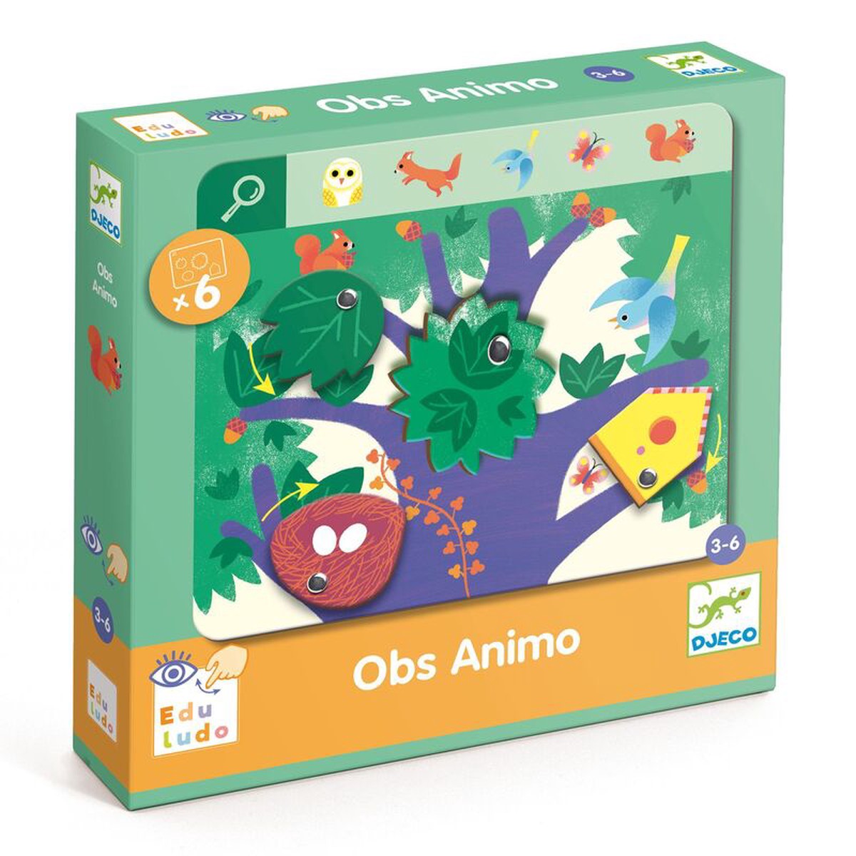 Djeco Obs Animo Seek-and-Find Game