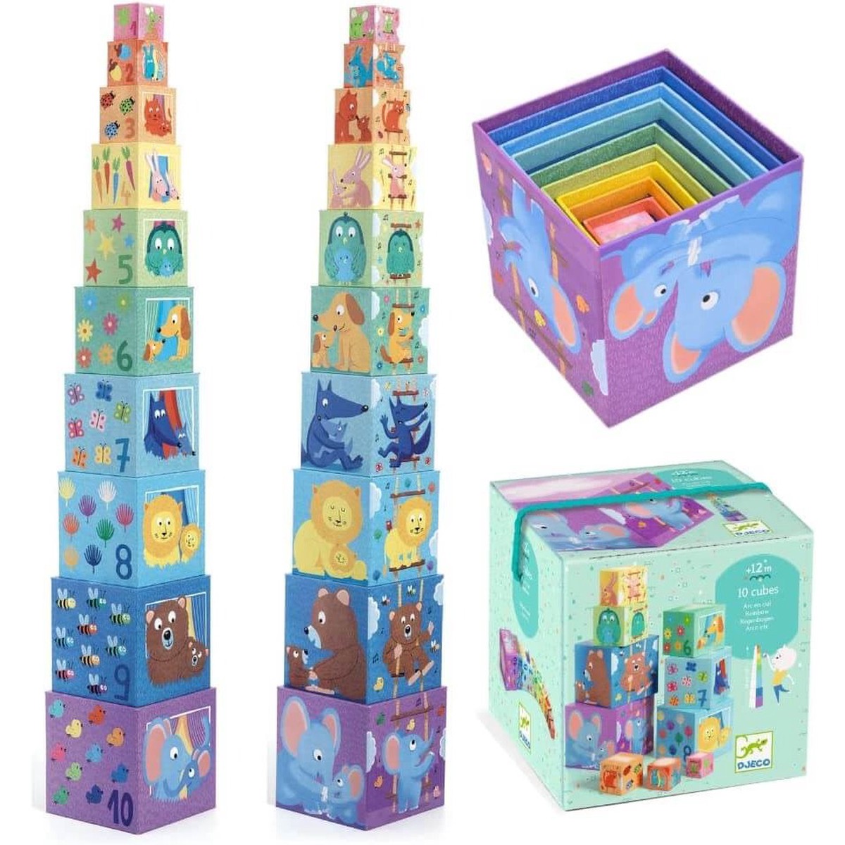 Djeco Rainbow Blocks