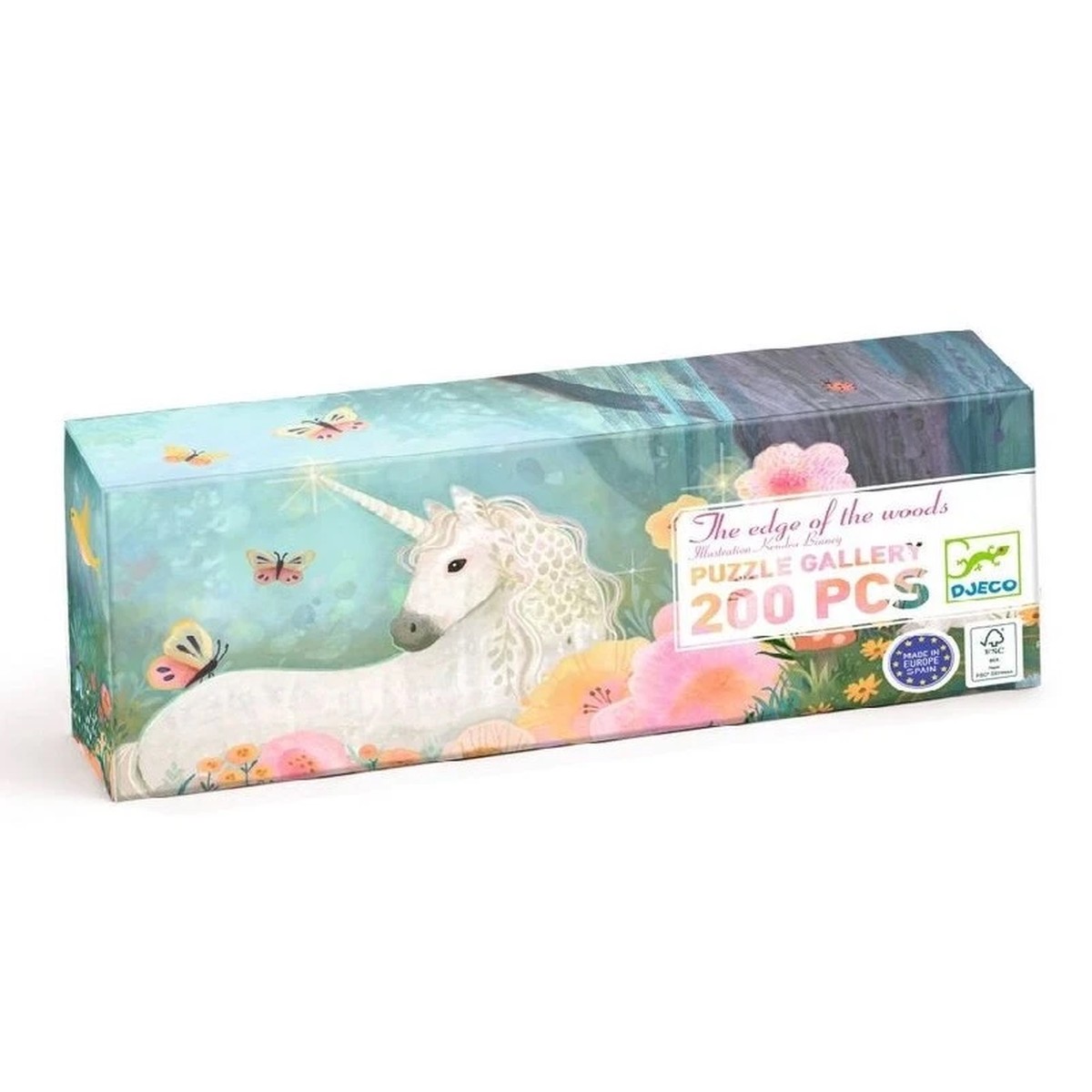 Djeco The Edge of the Woods 200pc Gallery Puzzle with Poster