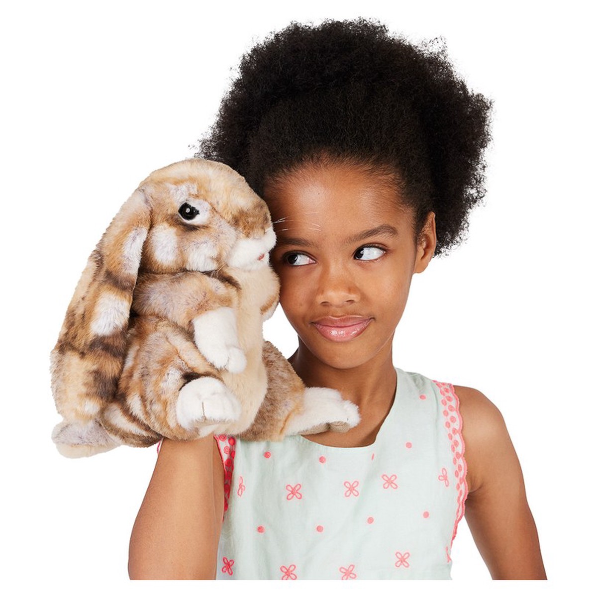 Folkmanis Silky Bunny Rabbit Puppet