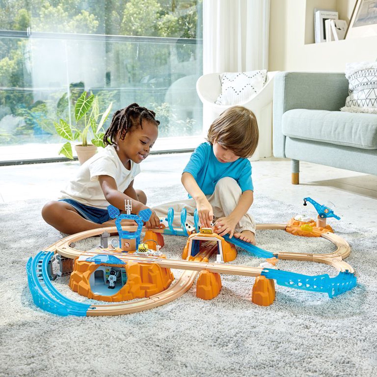Hape Mars Mission Launch Train Set