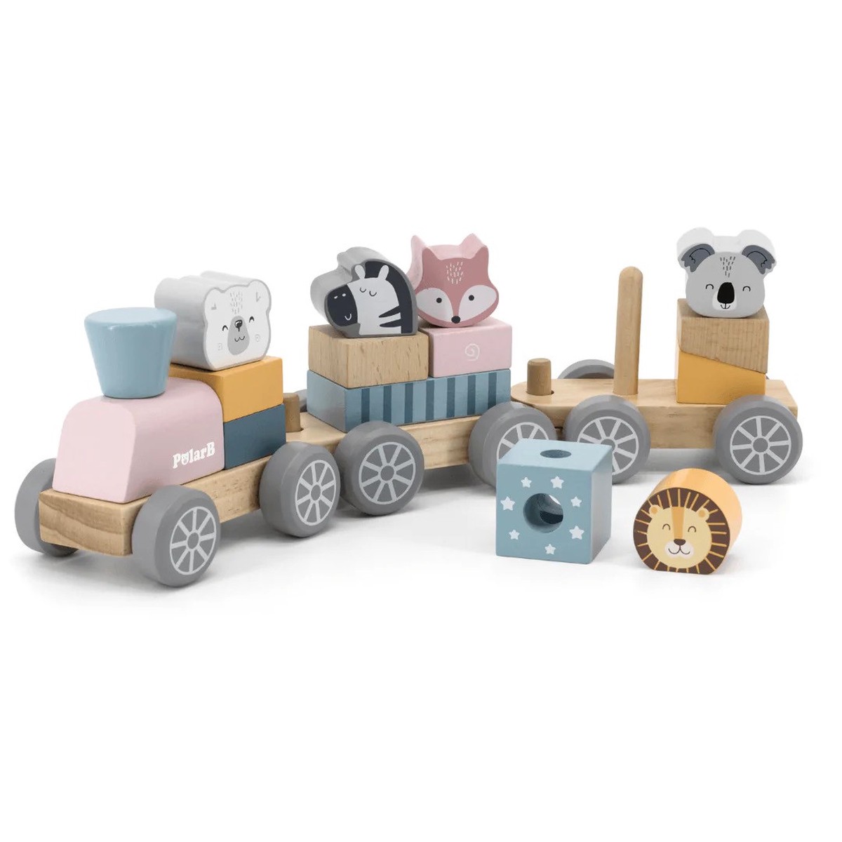 PolarB Animal Stacking Train